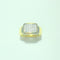 Ring Siegelring aus 18-karätigem Gelbgold und Diamanten 58 Facettes 260143
