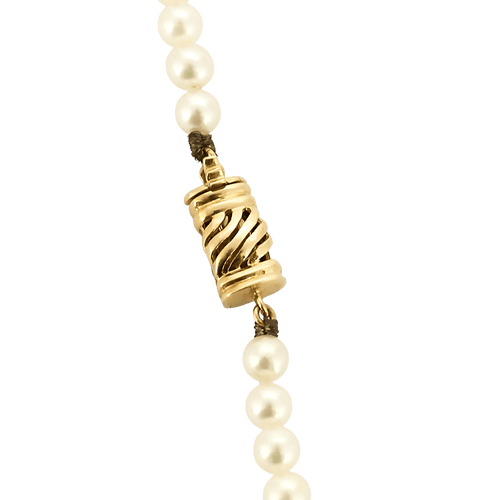 Collier Collier de perles et pierres précieuses en or jaune 750/1000 58 Facettes BO/250008
