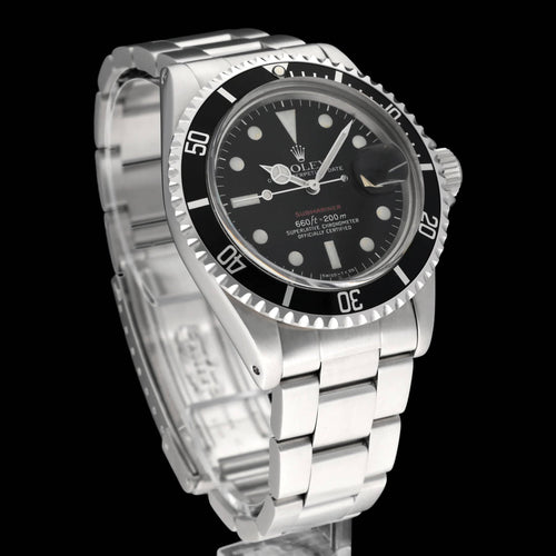 劳力士 Submariner Date 腕表 - 精钢款 1680“红字标记”腕表 58 Facettes