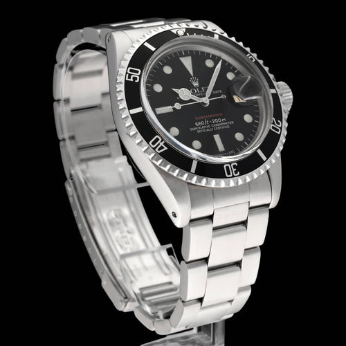 劳力士 Submariner Date 腕表 - 精钢款 1680“红字标记”腕表 58 Facettes