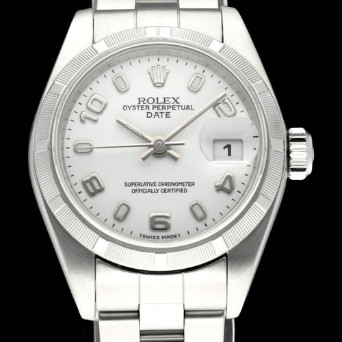 Montre Rolex Oyster Perpetual Lady Date 79190 - Montre automatique en acier 58 Facettes ROL/LDJ/540