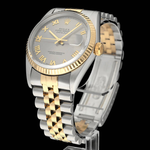 Rolex Datejust-horloge - Horloge 16233 in goud en staal 58 Facettes ROL/DJ1/1386