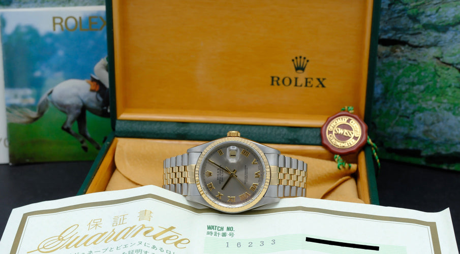 Rolex Datejust-horloge - Horloge 16233 in goud en staal 58 Facettes ROL/DJ1/1386