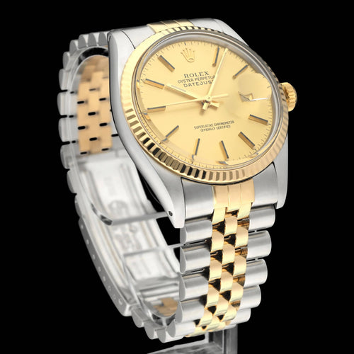 Rolex Datejust-klocka - Klocka 16013 i guld och stål 58 Facettes ROL/DJ1/1400