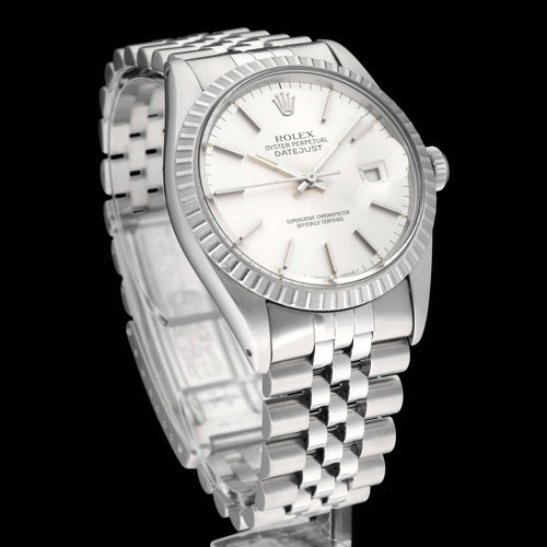 Rolex Datejust -kello - Kello 16030 teräksestä 58 Facettes ROL/DJ1/1399