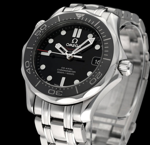 Ceas Omega Seamaster - Ceas Diver 300 M din oțel 58 Facettes OMG/SEA/394