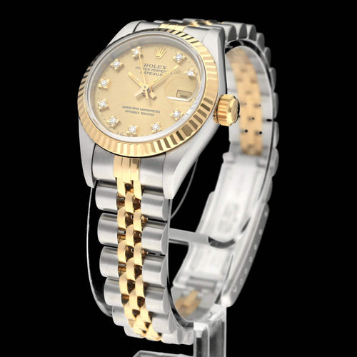 Relógio Rolex Lady-Datejust - Relógio 69173G em ouro e aço 58 Facettes ROL/LDJ/638