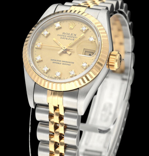 Relógio Rolex Lady-Datejust - Relógio 69173G em ouro e aço 58 Facettes ROL/LDJ/638