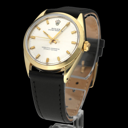 Relógio Rolex Oyster Perpetual - Relógio de 34 mm em ouro e aço 58 Facettes ROL/OOP/223