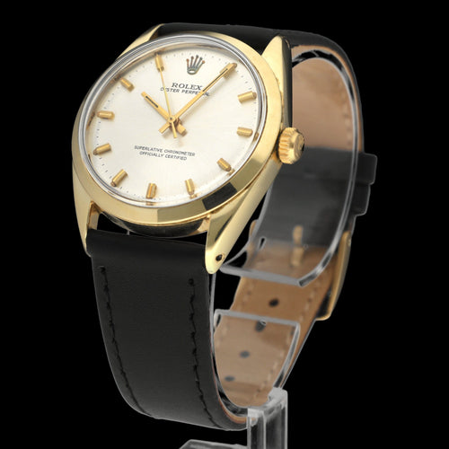 Relógio Rolex Oyster Perpetual - Relógio de 34 mm em ouro e aço 58 Facettes ROL/OOP/223