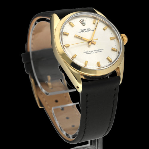 Relógio Rolex Oyster Perpetual - Relógio de 34 mm em ouro e aço 58 Facettes ROL/OOP/223