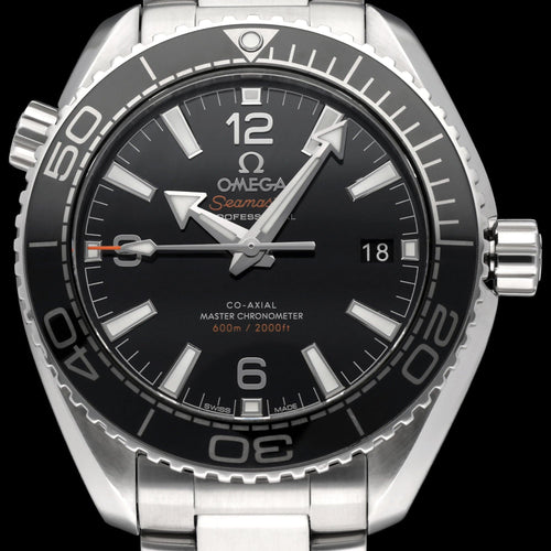 Omega Seamaster Planet Ocean horloge - Automatisch stalen horloge 58 Facettes OMG/SEA/392