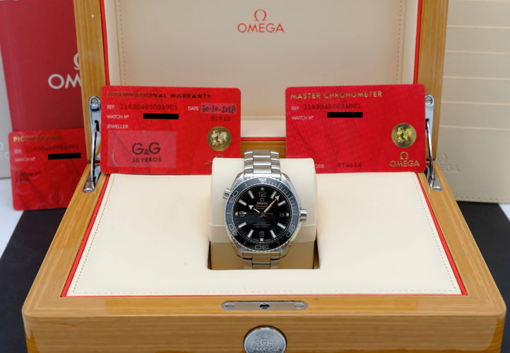 Omega Seamaster Planet Ocean horloge - Automatisch stalen horloge 58 Facettes OMG/SEA/392