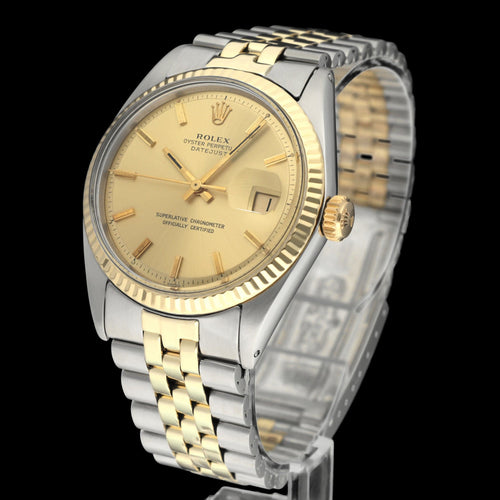 Montre Rolex Datejust - Montre 1601 en or/acier 58 Facettes ROL/DJ1/1237