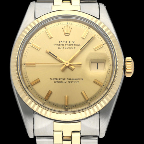 Montre Rolex Datejust - Montre 1601 en or/acier 58 Facettes ROL/DJ1/1237