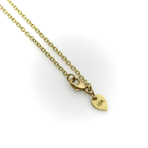 Me & Ro Halskette - Vintage-Halskette aus 18K-Gold und Türkis 58 Facettes A2008I