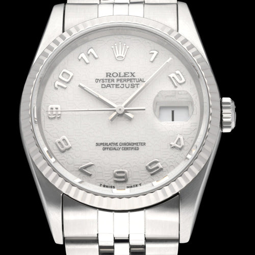 Montre Rolex Datejust - Montre 16234 cadran Computer en acier 58 Facettes ROL/DJ1/1249