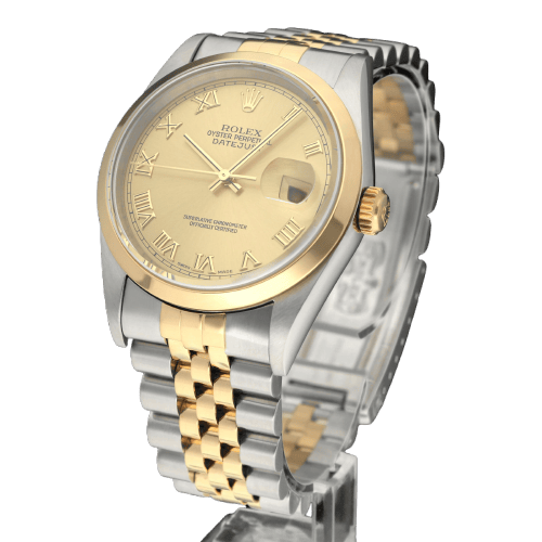 Montre Rolex Datejust - Montre automatique 16203 en or/acier 58 Facettes ROL/DJ1/1242
