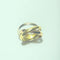 Anello Trinity in oro 18 carati tre ori 58 Facettes 260063
