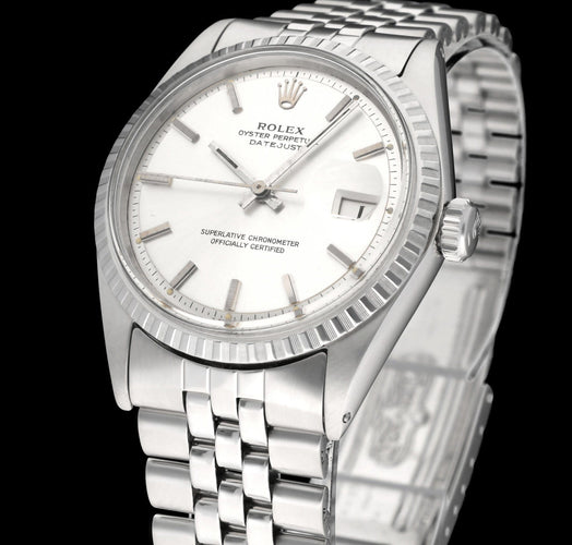 Rolex Datejust-horloge - Horloge 1603 in staal 58 Facettes ROL/DJ1/1390