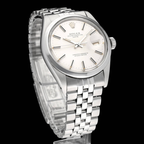 Rolex Oyster Perpetual Date-klocka - Klocka 1500 i stål 58 Facettes ROL/OPD/306