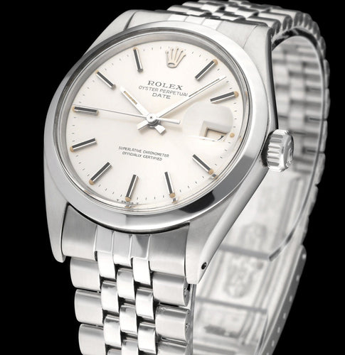 Rolex Oyster Perpetual Date-klocka - Klocka 1500 i stål 58 Facettes ROL/OPD/306