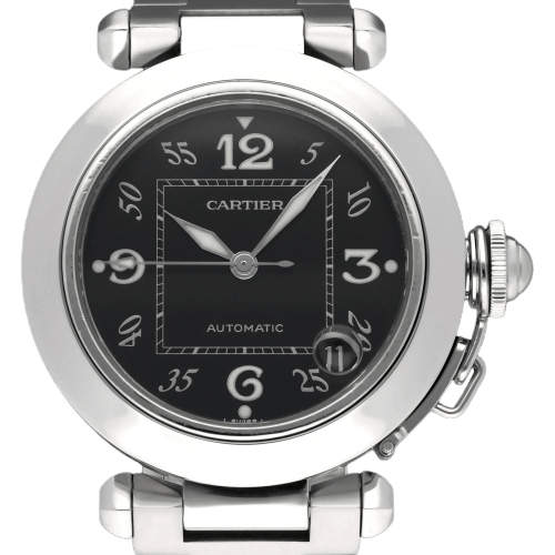 Horloge Cartier Pasha C - Horloge 2324 in staal 58 Facettes CRT/PSA/003