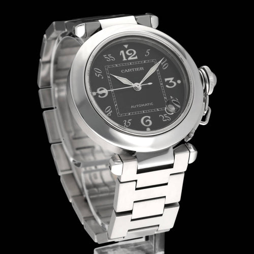 Horloge Cartier Pasha C - Horloge 2324 in staal 58 Facettes CRT/PSA/003
