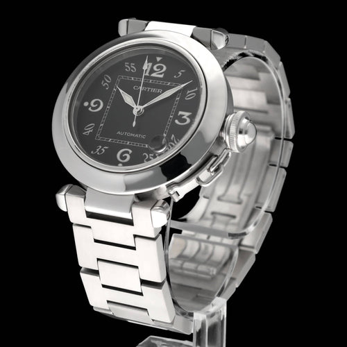 Horloge Cartier Pasha C - Horloge 2324 in staal 58 Facettes CRT/PSA/003