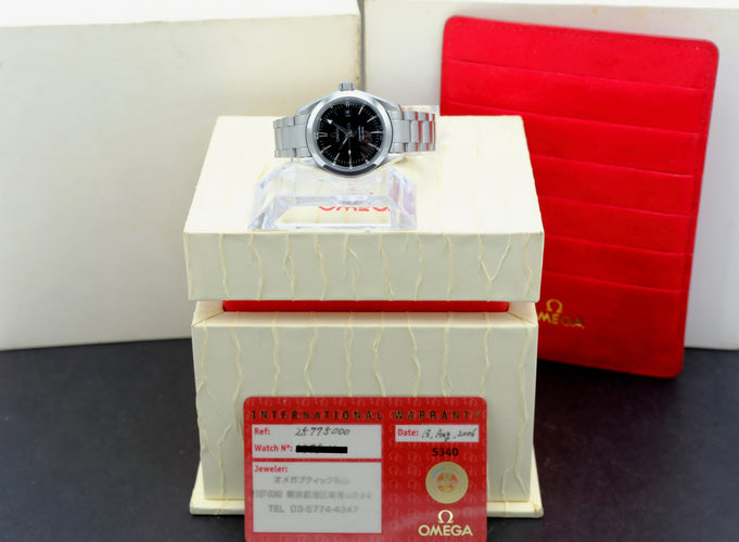 Часовник Omega Seamaster Aqua Terra - Стоманен часовник 58 Facettes OMG/SEA/391
