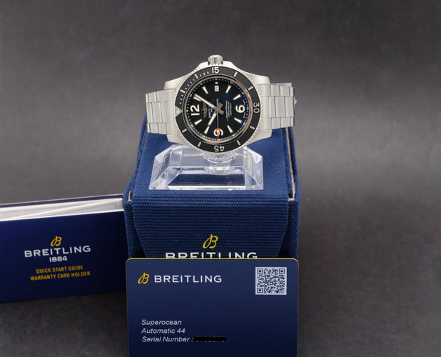 Breitling Superocean II 44 horloge - Automatisch stalen horloge 58 Facettes BTL/SOC/123