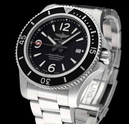 Breitling Superocean II 44 horloge - Automatisch stalen horloge 58 Facettes BTL/SOC/123