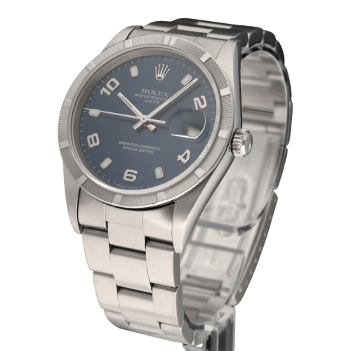 Montre Rolex Oyster Perpetual Date - Montre en acier 58 Facettes ROL/OPD/270