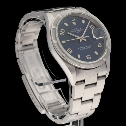 Montre Rolex Oyster Perpetual Date - Montre en acier 58 Facettes ROL/OPD/270