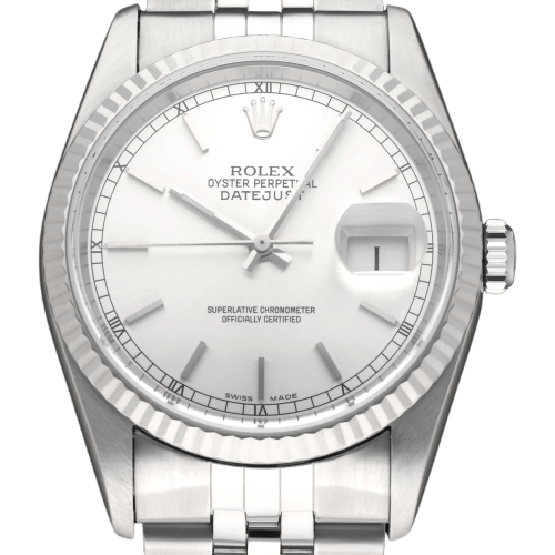 Relógio Rolex Datejust - Relógio 16234 em aço 58 Facettes ROL/DJ1/1383