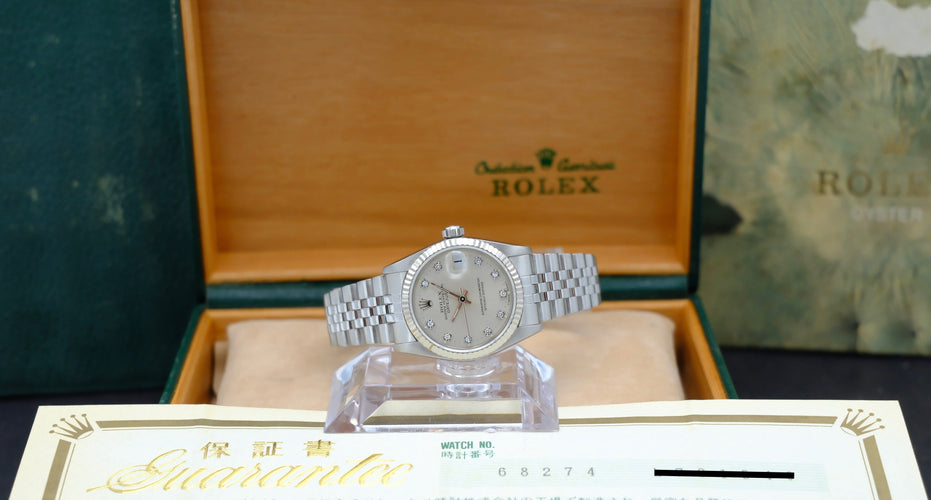 Rolex Datejust-horloge - Horloge 31 mm in staal 58 Facettes ROL/LDJ/635