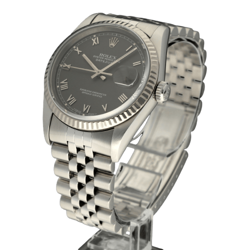 Montre Rolex Datejust - Montre automatique en acier 58 Facettes ROL/DJ1/1227