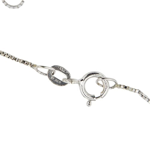 Колиe Колиe с централен диамант от бяло злато и диамант 0,24 ct 58 Facettes 39095