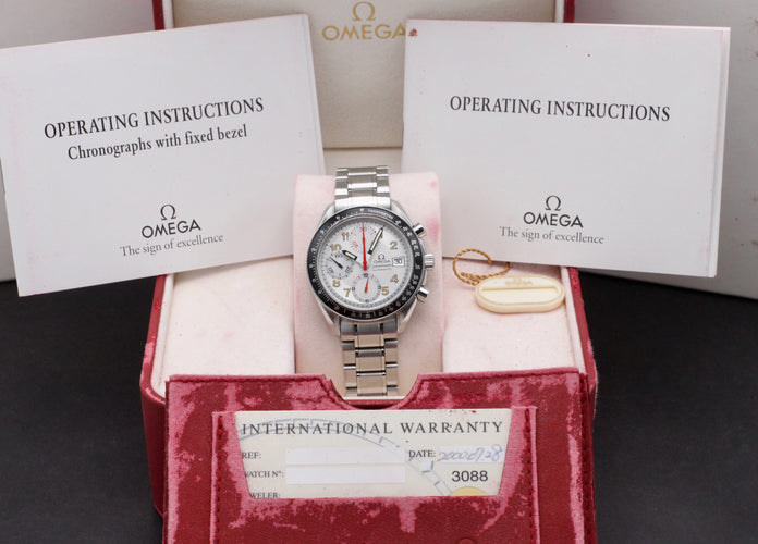 Omega Speedmaster Date - 39 mm automatic steel watch 3513.33.00 