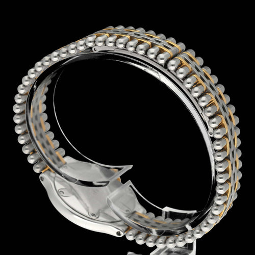 Uhr Cartier 21 Must de Cartier - Quarzuhr aus Gold und Stahl 58 Facettes CRT/MST/012