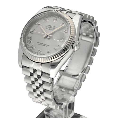 Montre Rolex Datejust - Montre automatique en acier 36 mm 58 Facettes ROL/DJ2/034