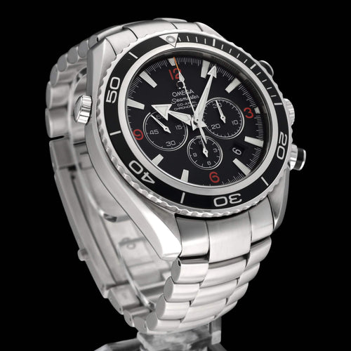 Hodinky Omega Seamaster Planet Ocean - Hodinky 2210.51.00 z oceli 58 Facettes OMG/SEA/352