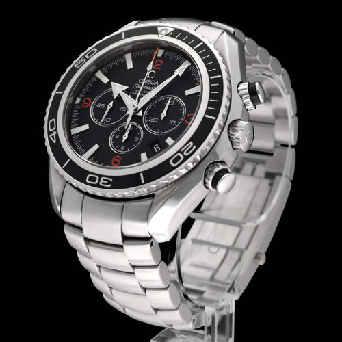 Hodinky Omega Seamaster Planet Ocean - Hodinky 2210.51.00 z oceli 58 Facettes OMG/SEA/352