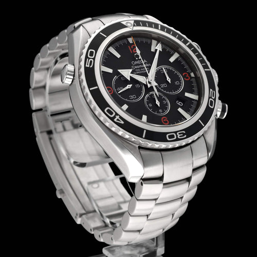 Hodinky Omega Seamaster Planet Ocean - Hodinky 2210.51.00 z oceli 58 Facettes OMG/SEA/352