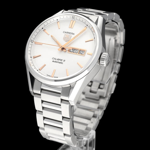 TAG Heuer Carrera-horloge - Horloge WAR201D-1 in staal 58 Facettes TAG/CAR/010