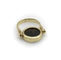 Ring 53 14K gold spinning ring with antique coin 58 Facettes A20087