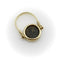Ring 53 14K gold spinning ring with antique coin 58 Facettes A20087
