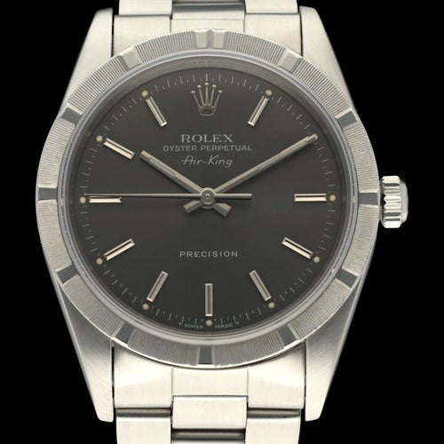 Montre Rolex Air King Precision 14010 - Montre acier 1993 58 Facettes ROL/AIK/196