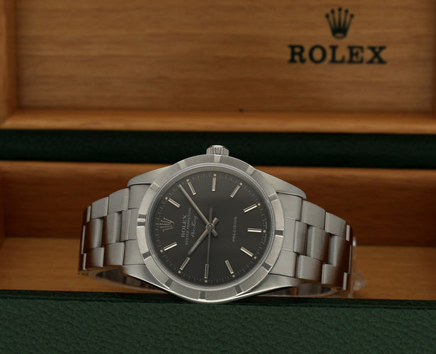 Montre Rolex Air King Precision 14010 - Montre acier 1993 58 Facettes ROL/AIK/196
