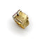 Anillo 51 Anillo con cierre italiano de oro de 18 quilates y rubíes 58 Facettes A20085